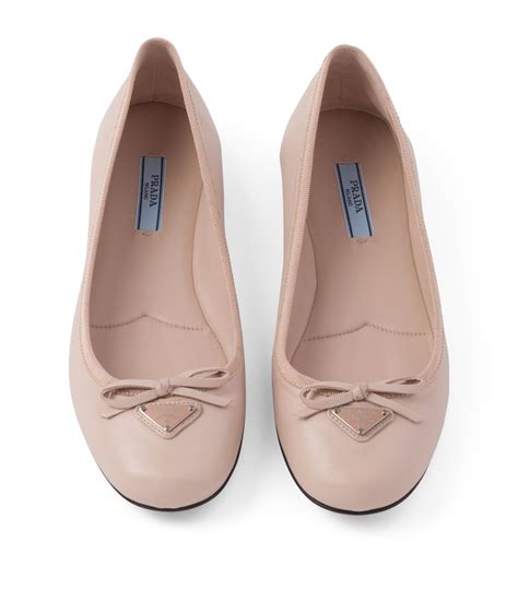 prada nude flats|Prada Flats for Women .